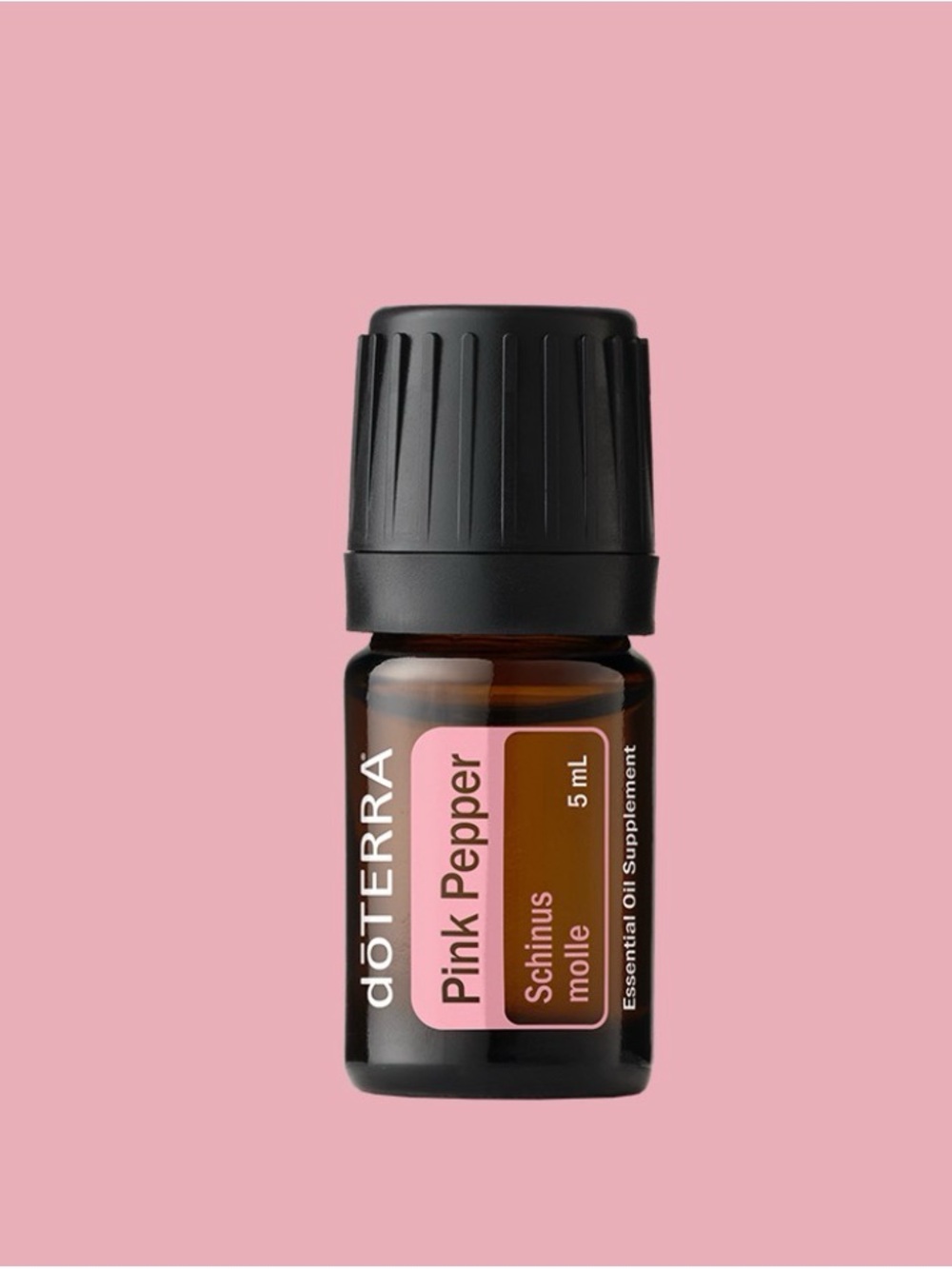 Doterra Pink Pepper Essential Oil Bottle - 5 ml (Sealed) New!